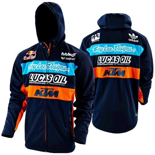 2019 Troy Lee Designs Mens KTM Team Polar Jackets,X-Large,Navy 